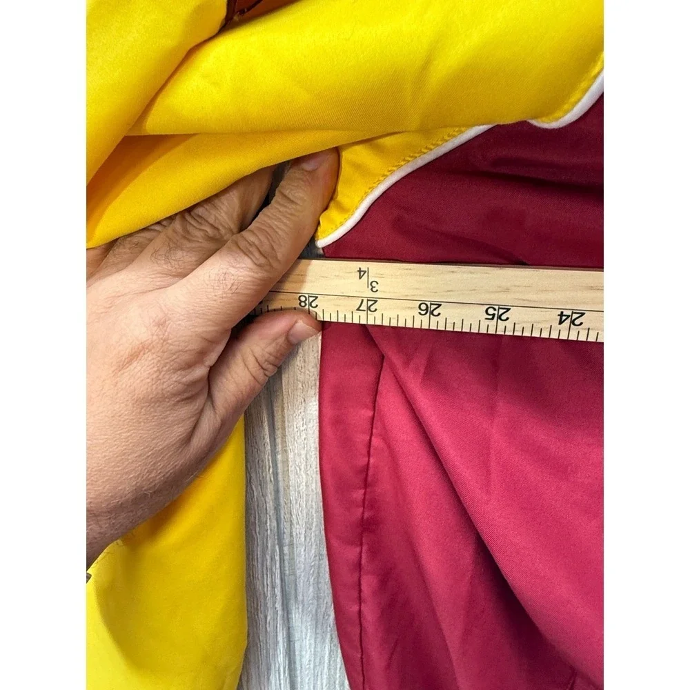 58 Sports Arizona State Sun Devils Windshirt Pullover Mens XXL Maroon Gold NCAA